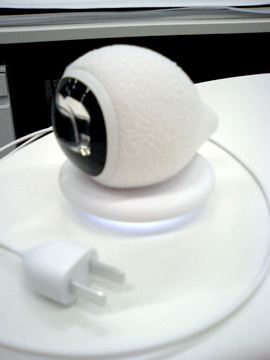 Illustration for article titled Sony "Senseware" Mini TV Concept is Soft and Eyeball-like